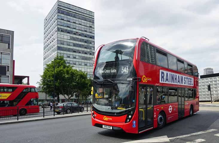 Go-Ahead London Alexander Dennis Enviro400HMMC EH284